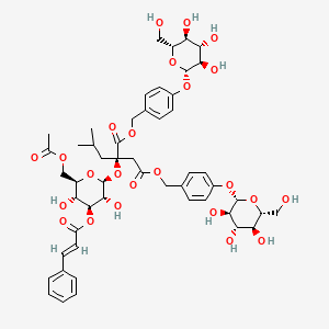 molecular formula C51H64O24 B12377809 Gymnoside VII 