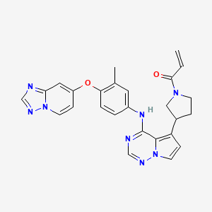 molecular formula C26H24N8O2 B12377848 Her2-IN-18 