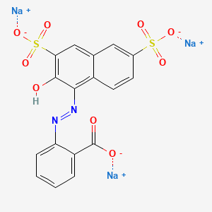 molecular formula C17H9N2Na3O9S2 B12377874 Acid Alizarin Red B 