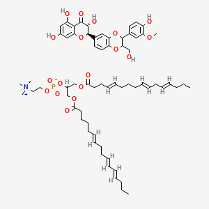 molecular formula C65H90NO18P B1237801 Silipide CAS No. 134499-06-2