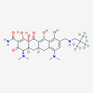 molecular formula C29H40N4O7 B12378048 Omadacycline-d9 