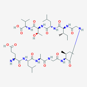 molecular formula C45H80N10O14 B12378116 Melan-A/MART-1 analog 