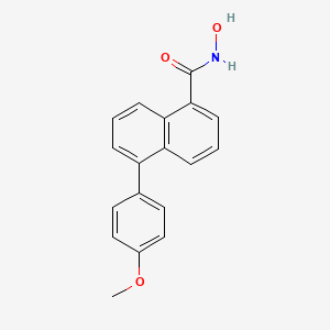 molecular formula C18H15NO3 B12378143 phospho-STAT3-IN-2 