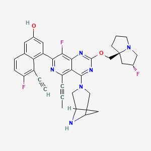 molecular formula C35H31F3N6O2 B12378167 pan-KRAS-IN-14 