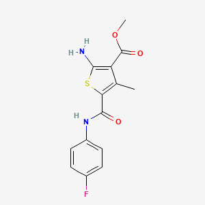 molecular formula C14H13FN2O3S B12378180 Cisd2 agonist 1 