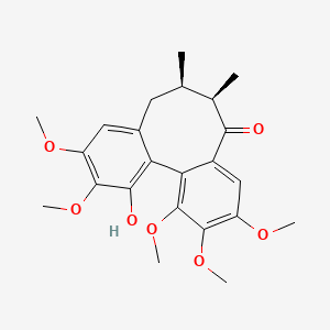 molecular formula C23H28O7 B12378193 rubriflorin B 