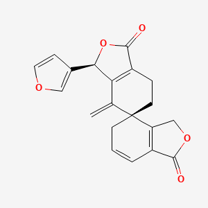 molecular formula C20H16O5 B12378222 Salvileucalin A 