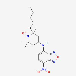 molecular formula C19H28N5O4 B12378226 NBD-Pen 