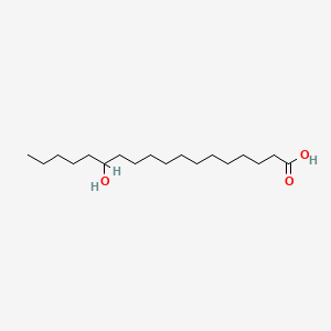 molecular formula C18H36O3 B1237825 13-羟基十八碳酸 CAS No. 17773-34-1