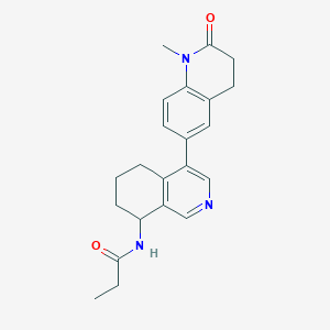 molecular formula C22H25N3O2 B12378301 (Rac)-Baxdrostat 