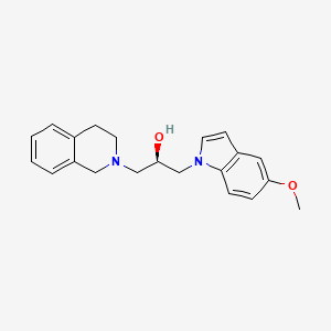 molecular formula C21H24N2O2 B12378310 Prmt5-IN-31 