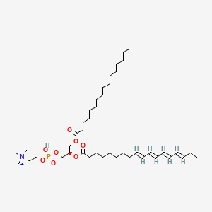 molecular formula C42H77NO8P+ B1237832 1-Palmitoyl-2-parinaroylphosphatidylcholine 