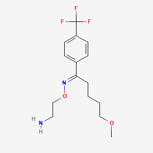 molecular formula C15H21F3N2O2 B1237835 Fluvoxamine CAS No. 54739-18-3