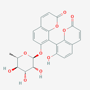 molecular formula C24H20O10 B12378355 Edgeworoside C 