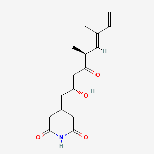 molecular formula C16H23NO4 B1237836 ストレプチミドン CAS No. 738-72-7