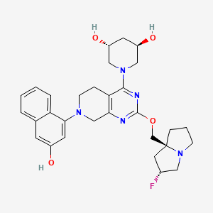 molecular formula C30H36FN5O4 B12378372 KRAS G12D modulator-1 