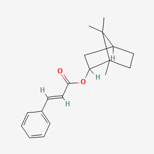 molecular formula C19H24O2 B1237839 Cinnamic acid, 2-bornyl ester, endo- CAS No. 41755-67-3