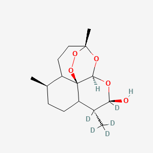 molecular formula C15H24O5 B12378434 Dihydroartemisinin-d5 