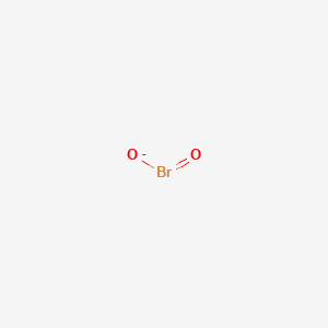 molecular formula BrO2- B1237846 溴酸盐 CAS No. 15477-77-7