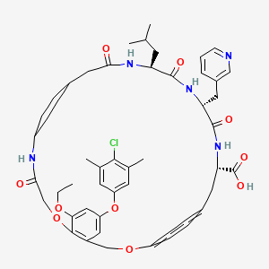 molecular formula C50H60ClN5O10 B12378475 Mcl-1 inhibitor 18 