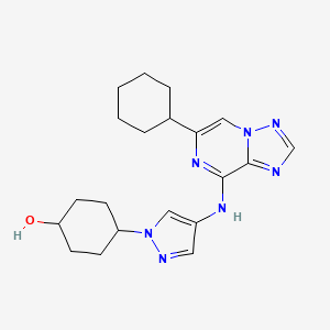 molecular formula C20H27N7O B12378513 Csf1R-IN-19 