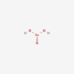 molecular formula AsH2O3 B1237852 Unii-BZ0G20838B CAS No. 36465-76-6