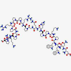 molecular formula C118H174N38O26 B12378522 Azemiopsin 