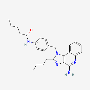 molecular formula C26H31N5O B12378540 TLR7 agonist 15 