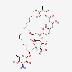 molecular formula C47H87NO17 B1237855 Dodecahydroamphotericin A CAS No. 40904-73-2