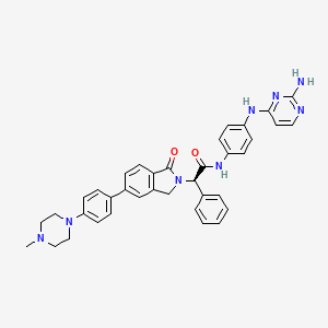 molecular formula C37H36N8O2 B12378550 Egfr-IN-97 