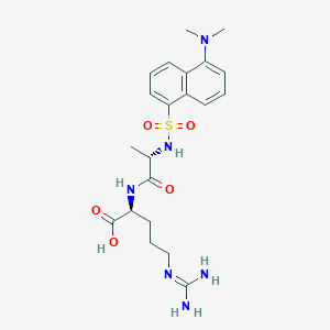 molecular formula C21H30N6O5S B12378555 Dansyl-Ala-Arg 