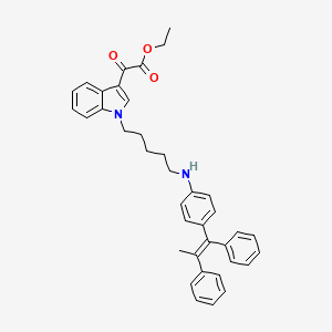 molecular formula C38H38N2O3 B12378570 Aromatase-IN-3 