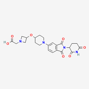 molecular formula C23H26N4O7 B12378586 E3 Ligase Ligand-linker Conjugate 95 