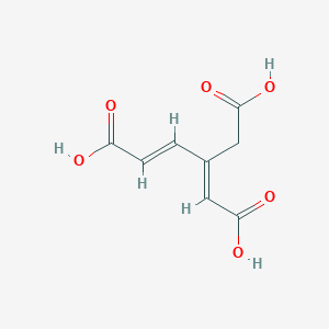 molecular formula C8H8O6 B1237859 3-羧甲基粘康酸 