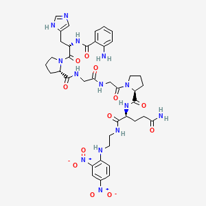 molecular formula C40H50N14O12 B12378674 Abz-HPGGPQ-EDDnp 