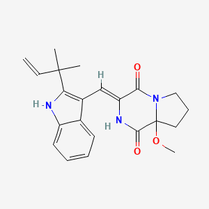 molecular formula C22H25N3O3 B12378680 Brevianamide R 