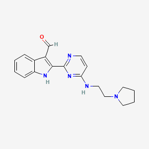 molecular formula C19H21N5O B12378689 Ppar|A-IN-2 