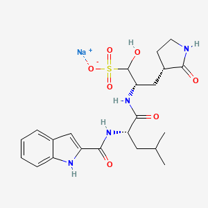 molecular formula C22H29N4NaO7S B12378697 Olgotrelvir Sodium CAS No. 2763596-72-9