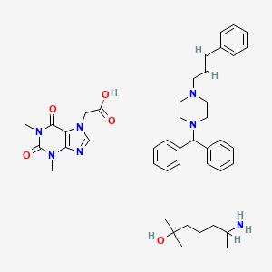 molecular formula C43H57N7O5 B1237876 Sureptil CAS No. 79121-49-6