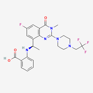 molecular formula C24H25F4N5O3 B12378787 PI3K-IN-50 