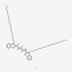 molecular formula C55H87IN2O2 B1237879 Cy2 DiC18 CAS No. 68006-80-4