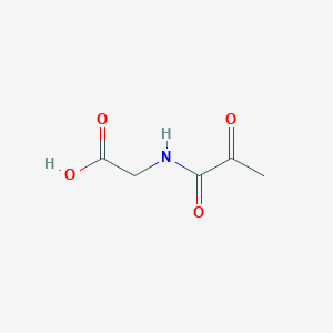 molecular formula C5H7NO4 B1237880 Pyruvylglycine CAS No. 3997-91-9