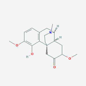 molecular formula C19H25NO4 B12378850 7(R)-7,8-Dihydrosinomenine 