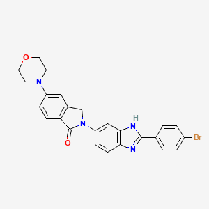 molecular formula C25H21BrN4O2 B12378868 Cdk-IN-11 