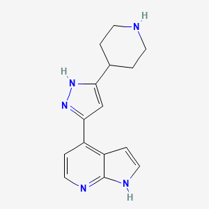 molecular formula C15H17N5 B12378874 Mnk-IN-4 