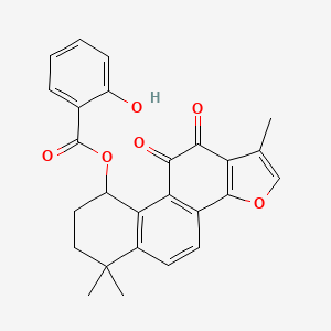 molecular formula C26H22O6 B12378886 Nlrp3-IN-34 