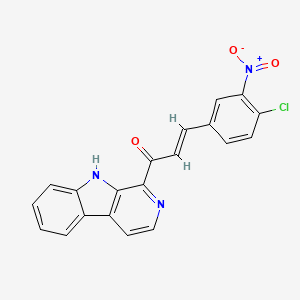 molecular formula C20H12ClN3O3 B12378889 Topoisomerase I inhibitor 13 