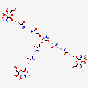 molecular formula C61H110N10O27 B12378903 ASGPR ligand-1 