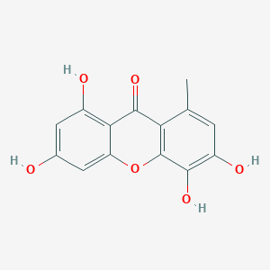 molecular formula C14H10O6 B12378917 1,3,5,6-Tetrahydroxy-8-methylxanthone 