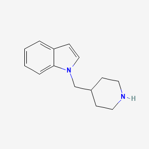 molecular formula C14H18N2 B12378947 Antibacterial agent 204 